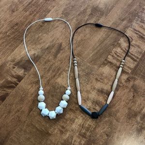 Two Teething Necklaces